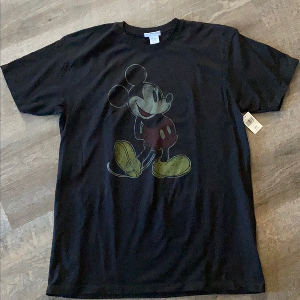 Mickey Mouse black short sleeve t-shirt LARGE